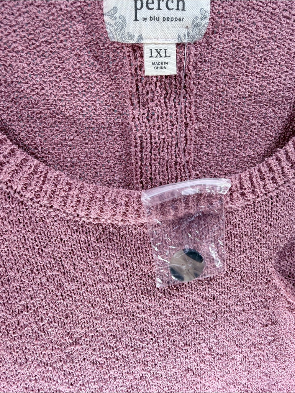 🎀NWOT | Perch | Slouchy TankTop | Button Back | Coastal Minimalist | Pocket | XL - Picture 5 of 6